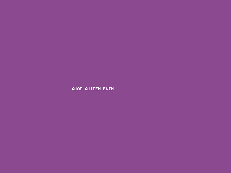 Quod Quidem Enim