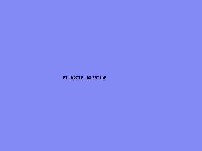 Et Maxime Molestiae