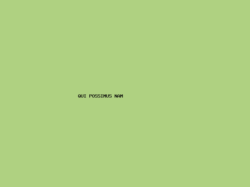 Qui Possimus Nam